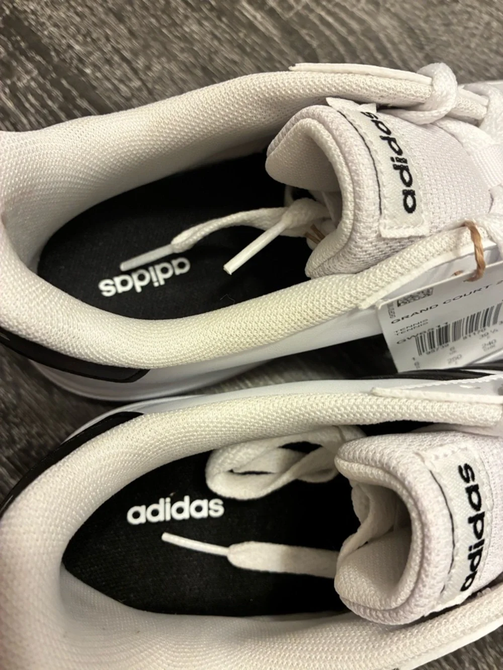 adidas White Black Women's Sneakers